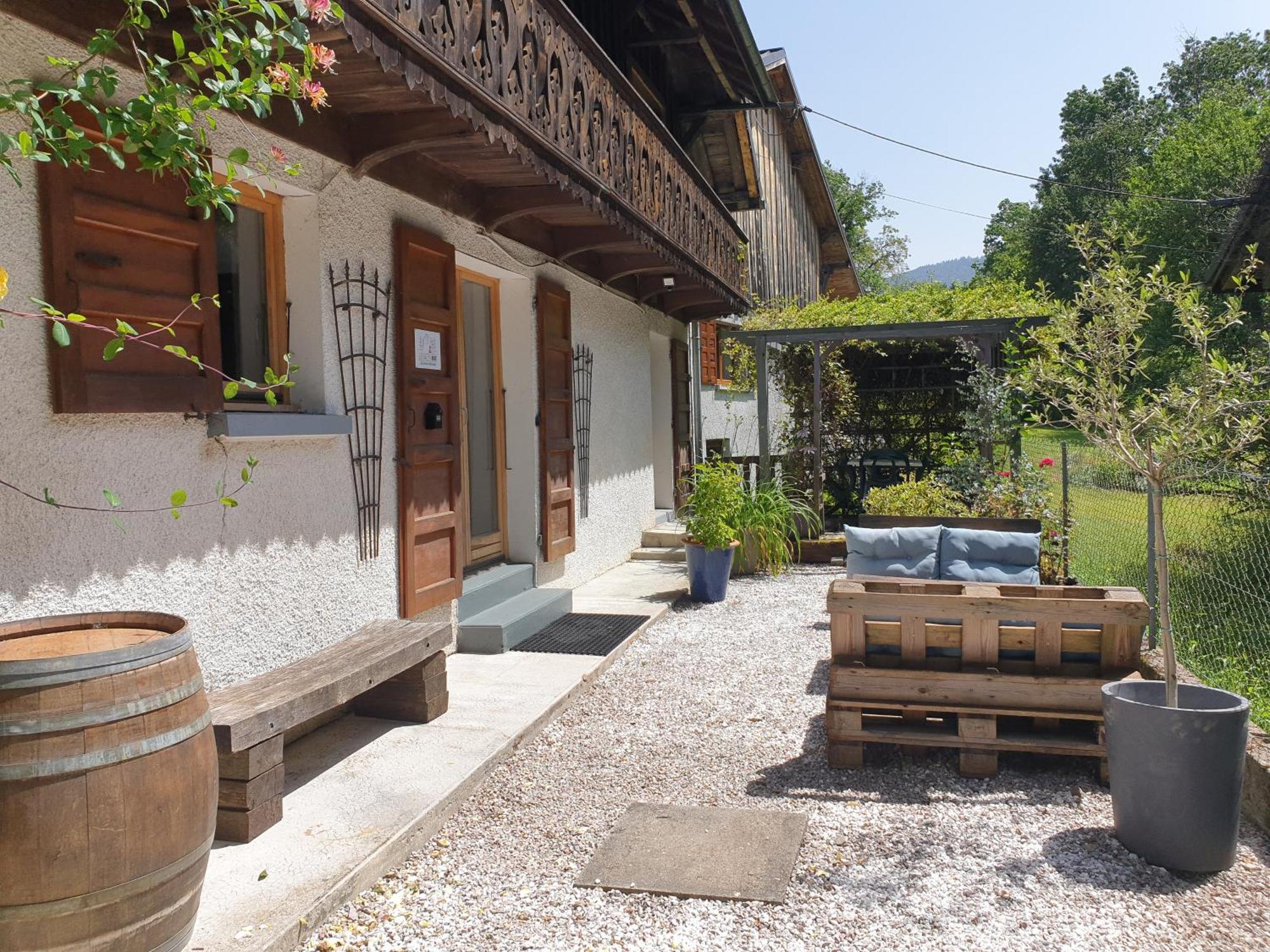 Le Chalet Du Biot Le Biot Exterior photo